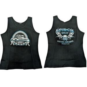 Vtg Harley Davidson Tank Sturgis Black Hills Womans
